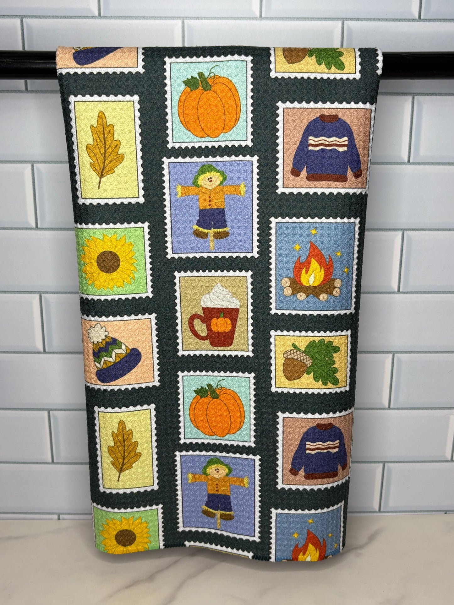 Fall Stamp Towel